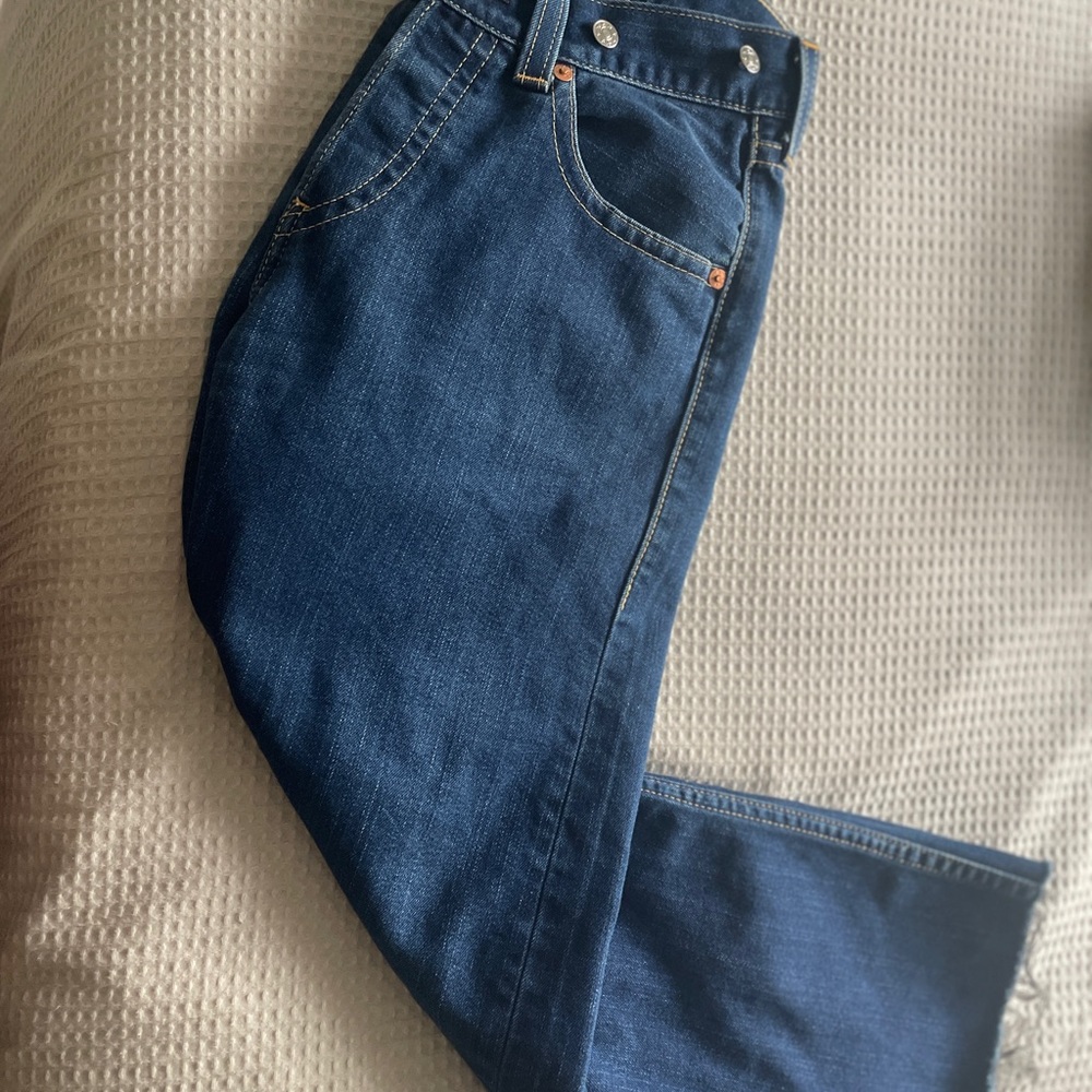 Levi blue jeans